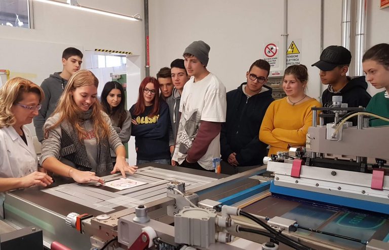 SAC Serigrafia Incontro con le scuole